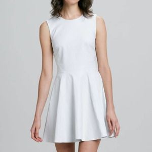 DIANE VON FURSTENBERG Jeannie Leather Dress {D4}